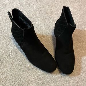 Suede Booties